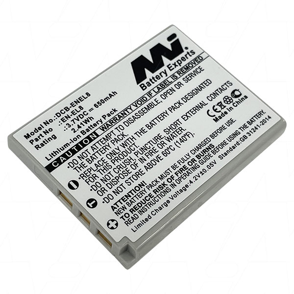 MI Battery Experts DCB-ENEL8-BP1